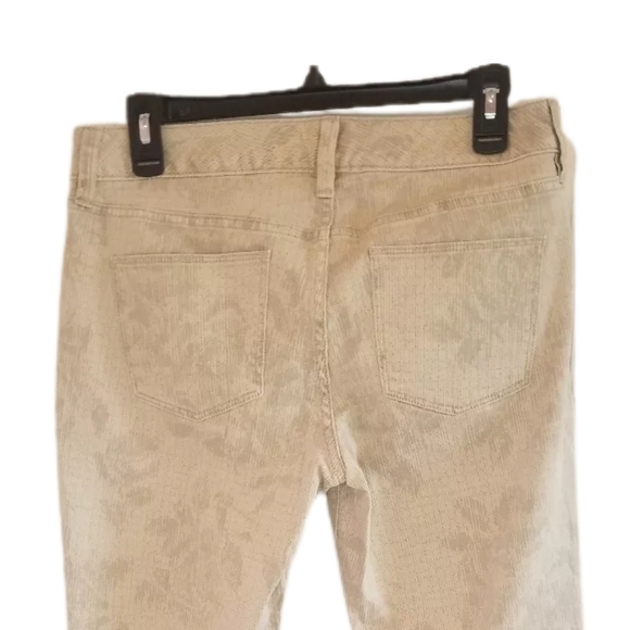 The Limited 678 Ankle Zip Flattering Fit Floral Jeans - Picture 4 of 10